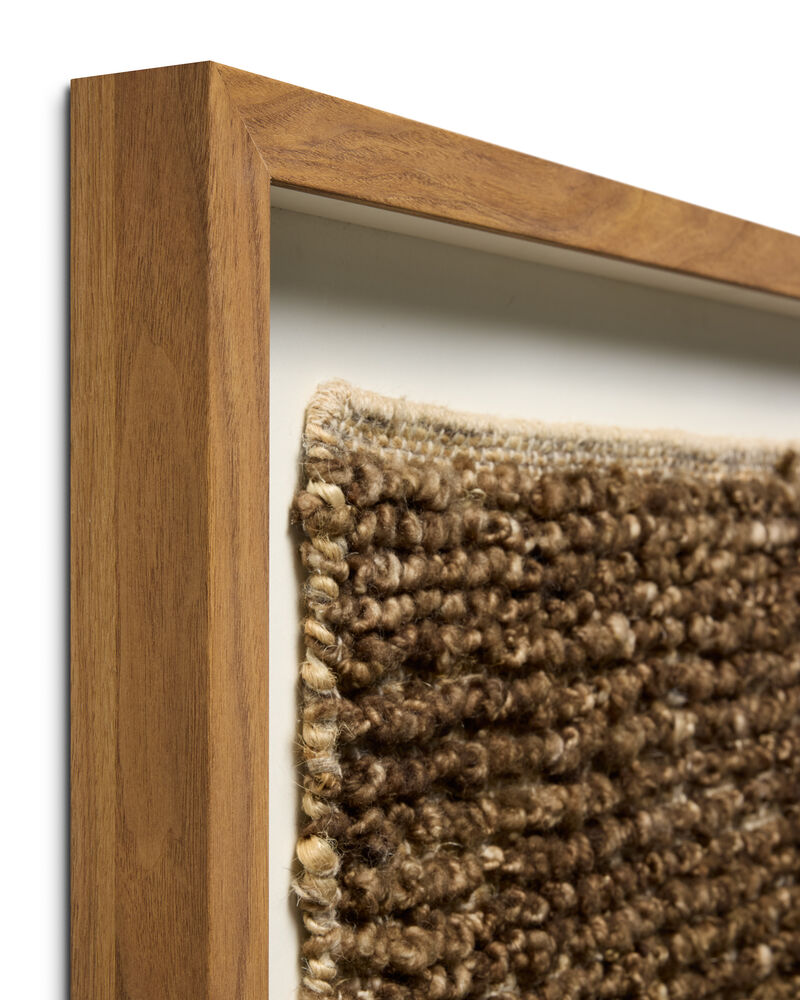 Coffee Bean Brown/Beige 2'10"x2'10" Wall Art